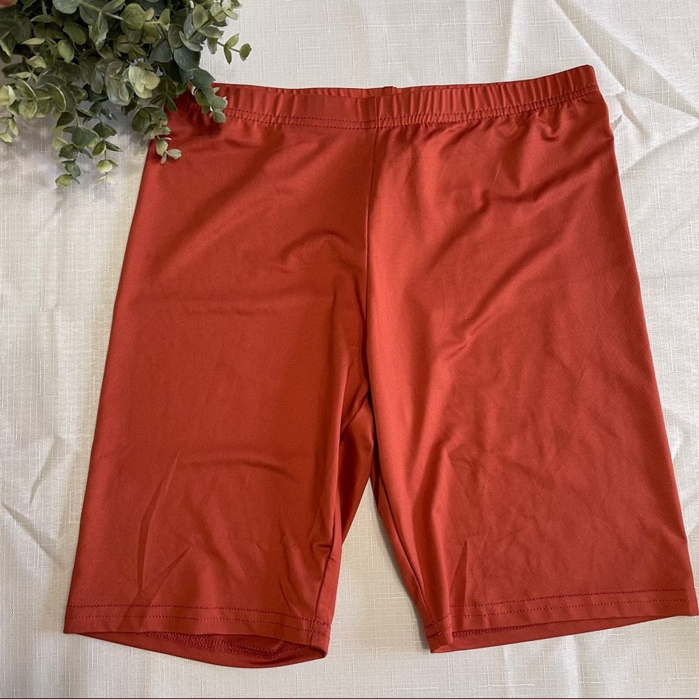 DAISY Biker Shorts silky rust M - Picture 4 of 12